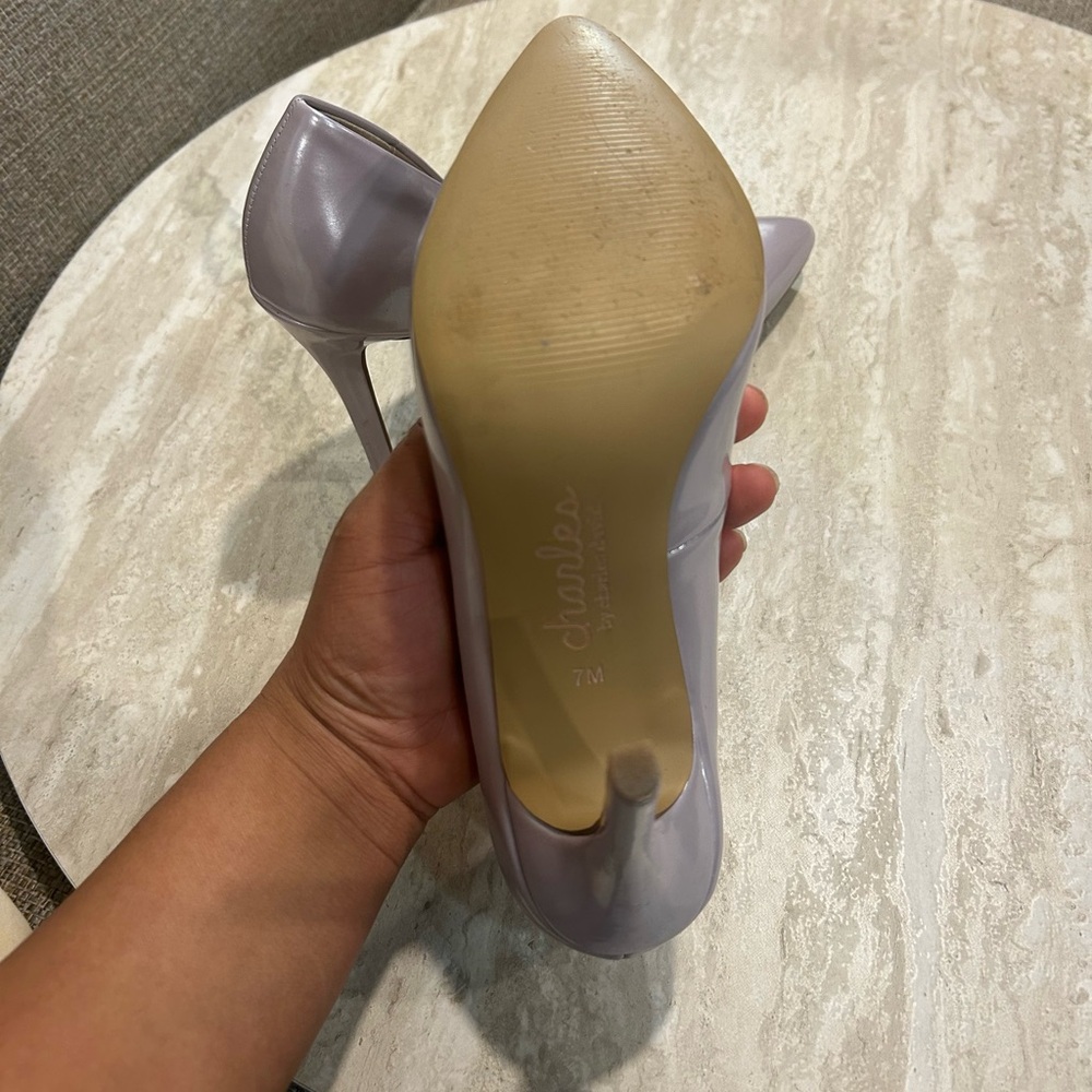 Charles by Charles David Women's Lavender Heels - Picture 6 of 9